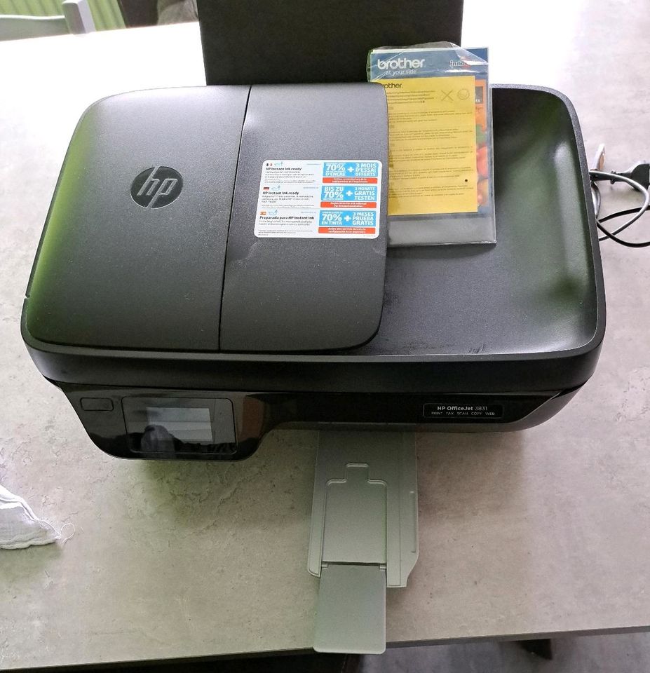 Drucker HP Office Jet 3831 in Ratingen