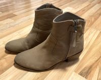 Damen Stiefeletten Ankle Boots COX Gr.40 Echtleder Beige Stiefel Niedersachsen - Seevetal Vorschau