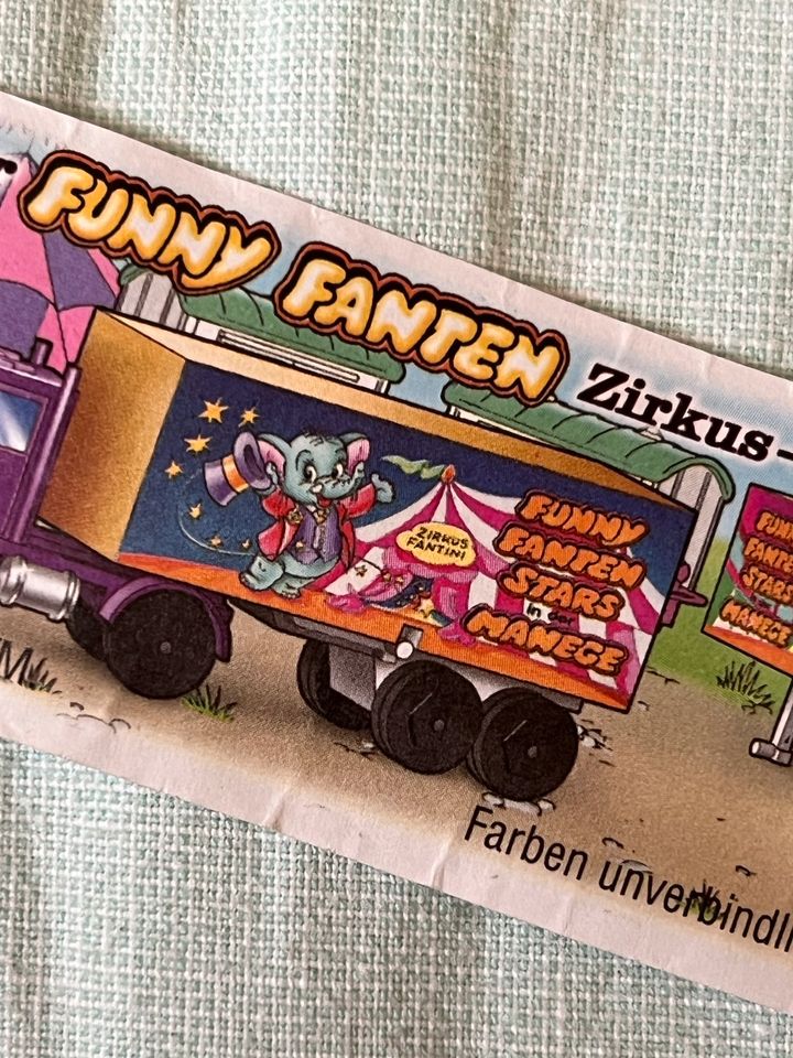 FERRERO DER FUNNY FANTEN ZIRKUS TRUCK 1998 ÜEI in Rheinstetten