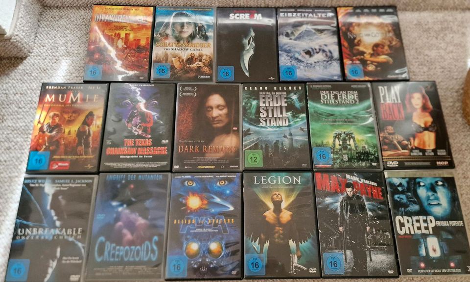 DVD-SAMMLUNG , FILME , DVD , PAKET in Jena