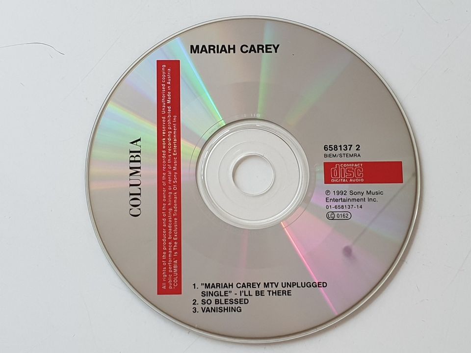 Mariah Carey-I'll Be There MTV Unplugged+So Blessed+Vanishing in Bielefeld