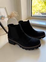 Rieker Wildleder Chelsea Boots Stiefelletten Gr. 40 schwarz Eimsbüttel - Hamburg Niendorf Vorschau