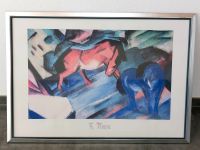 Kunstdruck Franz Marc 1912 Rotes und blaues Pferd Kr. München - Haar Vorschau