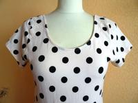 Jersey-Kleid,Strandkleid,Gr.38/40 zart apricot/schwarz,Atmosphere Hessen - Bad Zwesten Vorschau