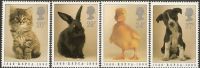 Großbritannien 1245-1248 ** Jungtiere - Katze Kaninchen Ente Hund Nordrhein-Westfalen - Kamen Vorschau