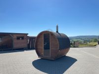 Thermoholz Fass Sauna | Garten Sauna 2,5m | 3/4 | gedämmt Hessen - Eichenzell Vorschau