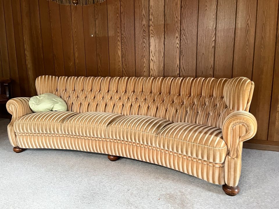 Geschwungenes Designer Sofa 1940-1949 Top Zustand in Hannover