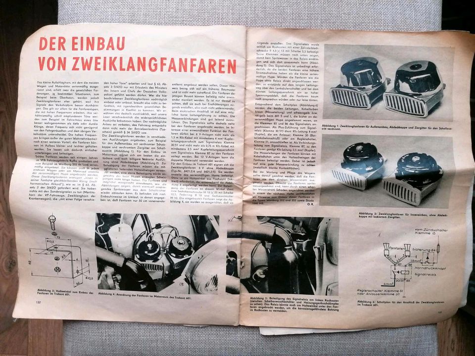 Zeitung Straßenverkehr 1968 in Vetschau