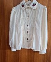 bestickte Bluse mit Spitze lolita Bayern - Zorneding Vorschau