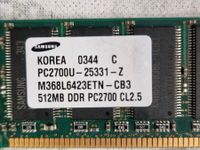 Samsung 512MB PC2700 333MHz CL2.5 DDR RAM speicher Rheinland-Pfalz - Flammersfeld Vorschau