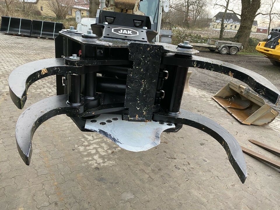 Fällgreifer JAC TMK Astschere Minibagger Takeuchi JCB Yanmar Cat in Wiemerstedt