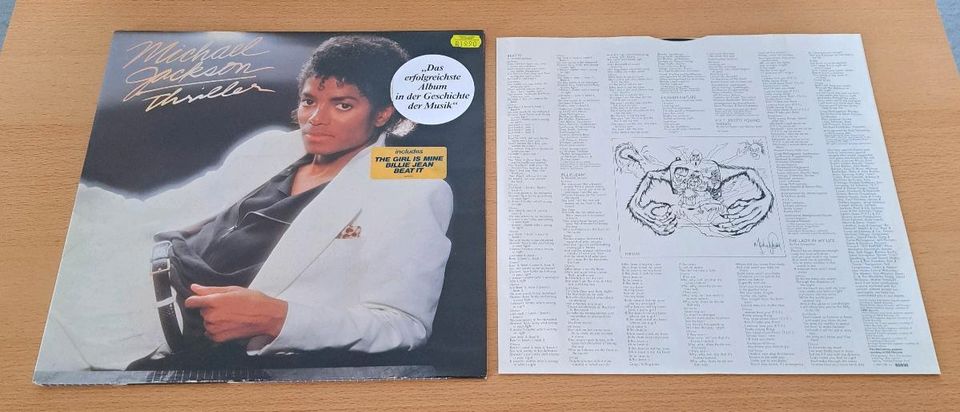 Michael Jackson - Thriller - 1982 - Schallplatte / Vinyl / LP in Werneck