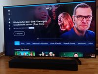 Fernseher Samsung 50 Zoll 2021 gekauft mit Soundbar Hamburg-Nord - Hamburg Langenhorn Vorschau