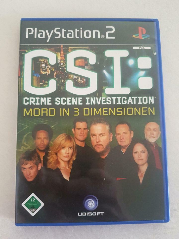 Playstation 2 Spiel * CSI Mord in 3 Dimensionen in Darmstadt