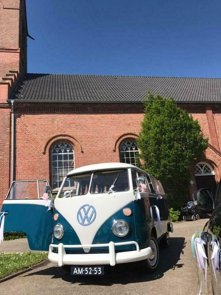 ! Oldtimer VW bus Mieten Bulli T1 Weiss Hochzeitsauto Brautauto ! in Osnabrück