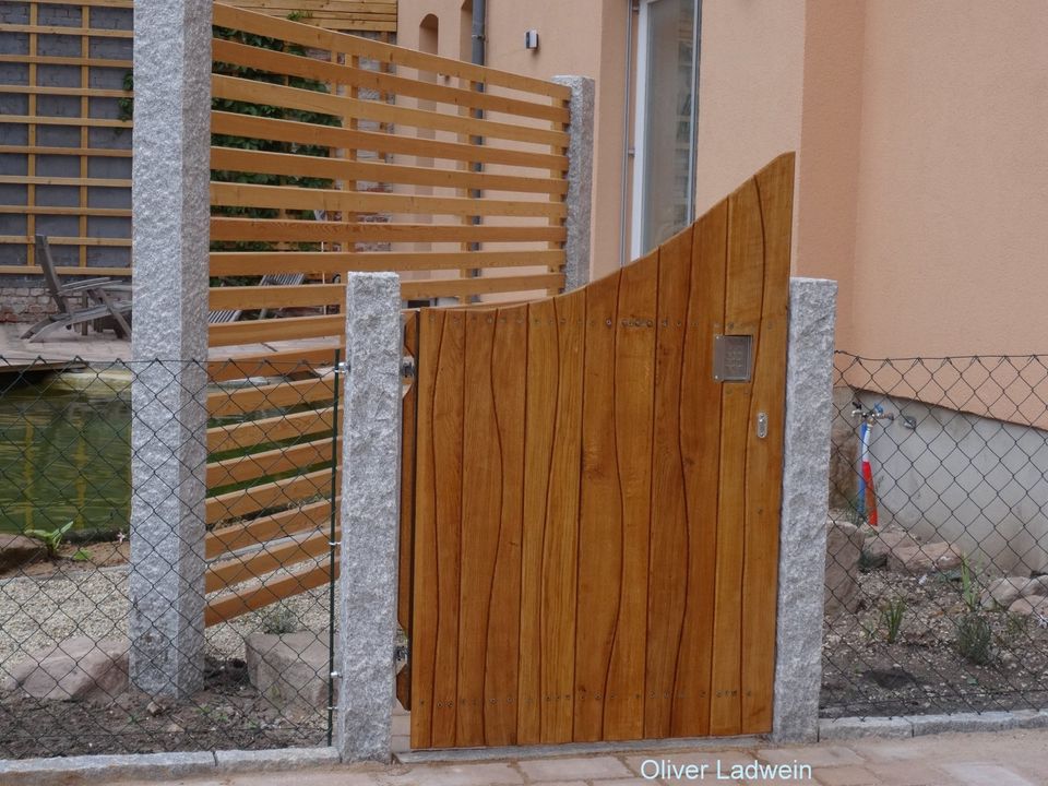 Zaun, Mauer, Wege, Handwerk für Hausbau Hof und Garten. Gartenbau in Weißenburg in Bayern