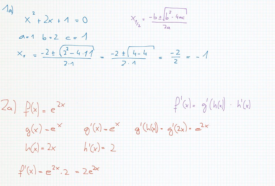 Qualifizierte Online Mathe Nachhilfe bis Abitur in München