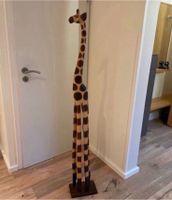 Holz Giraffe, top gepflegt, African Style, 147 cm Nordrhein-Westfalen - Leverkusen Vorschau