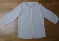 MARC CAIN Bluse Gr. N2 N3/ 36 38 cremeweiß ¾ Ärmel Top Nordrhein-Westfalen - Schlangen Vorschau