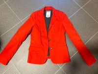 Blazer Esprit in leuchtendem rot orange in Größe 32/34 Baden-Württemberg - Gomaringen Vorschau