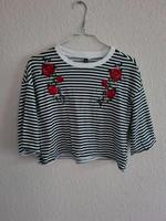 Schwarz-weiß gestreiftes kurzes T-Shirt in Größe S von H&M Nordrhein-Westfalen - Löhne Vorschau