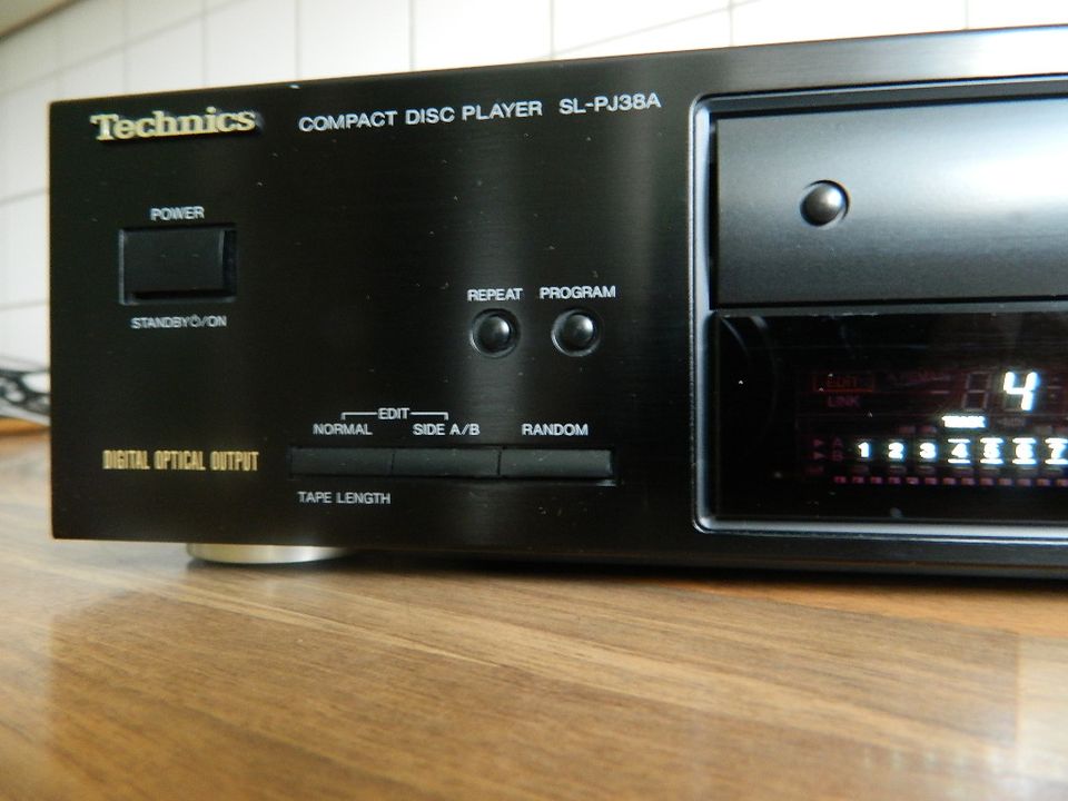 wertiger CD Player  TECHNICS SL  38 , Digitaloutput Jogshuttle in Berlin