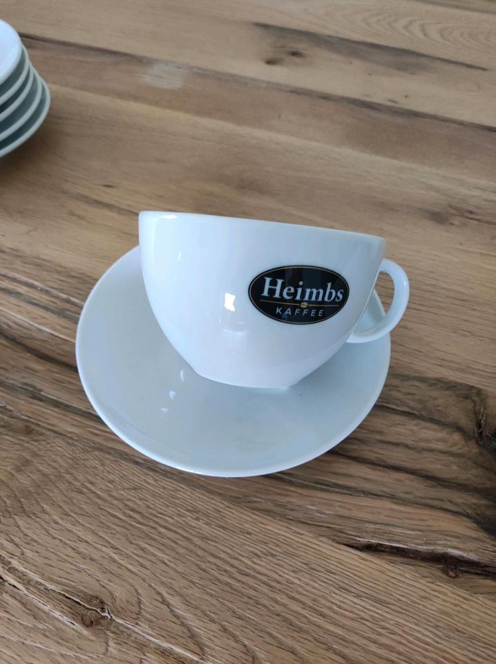 6Kaffeetassen+Unterteller Seltmann Weiden Heimbs Milchkaffee in Frauenwald