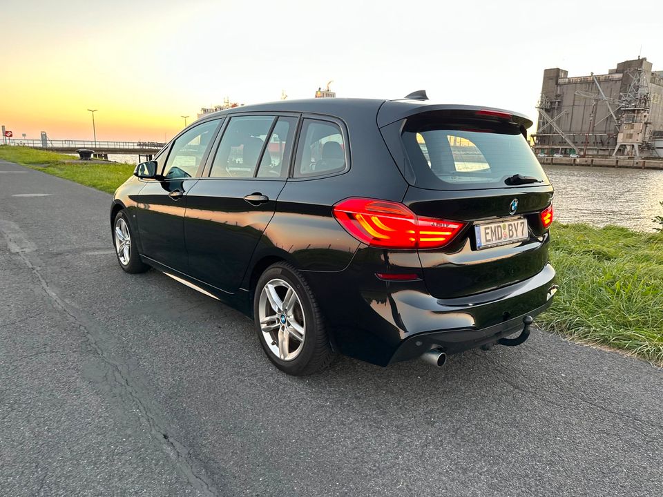 BMW 218 2er Gran Tourer M Sportpaket 2.0D AHK LED NAVI KLIMA in Emden