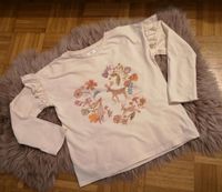 Langarmshirt NEXT Longsleeve beige Gr.146 Hase Reh Kaninchen Niedersachsen - Hagen am Teutoburger Wald Vorschau