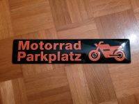 Blechschild Motorrad Parkplatz Hessen - Großalmerode Vorschau