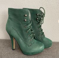 NEU Schnürstiefelette grün Leo 36 high heels Herbst Bayern - Kempten Vorschau