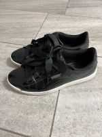 Puma Basket Sneakers schwarz Lack Gr. 41 Bayern - Bayreuth Vorschau