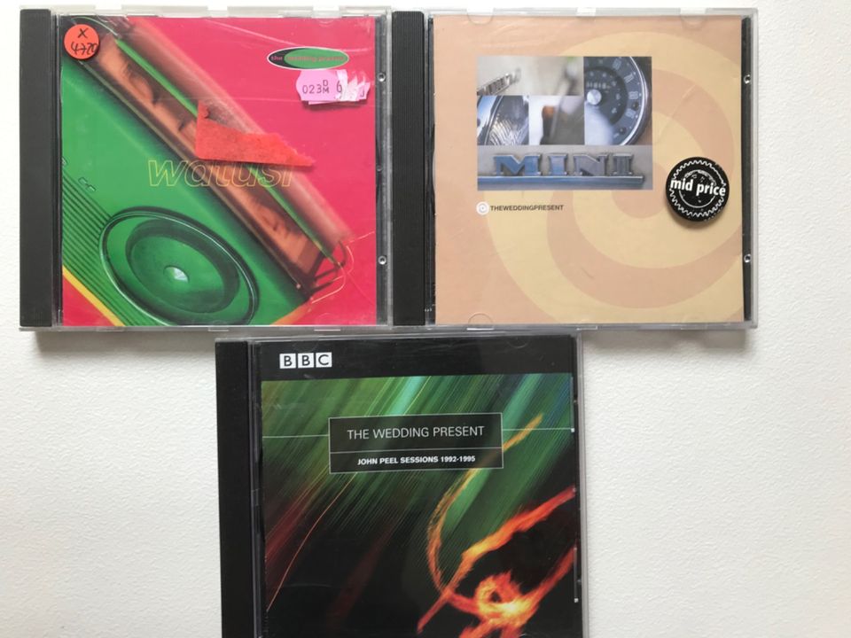 3 x CD The Wedding Present (Indie Britpop C86 Pixies Sonic Youth) in Weimar