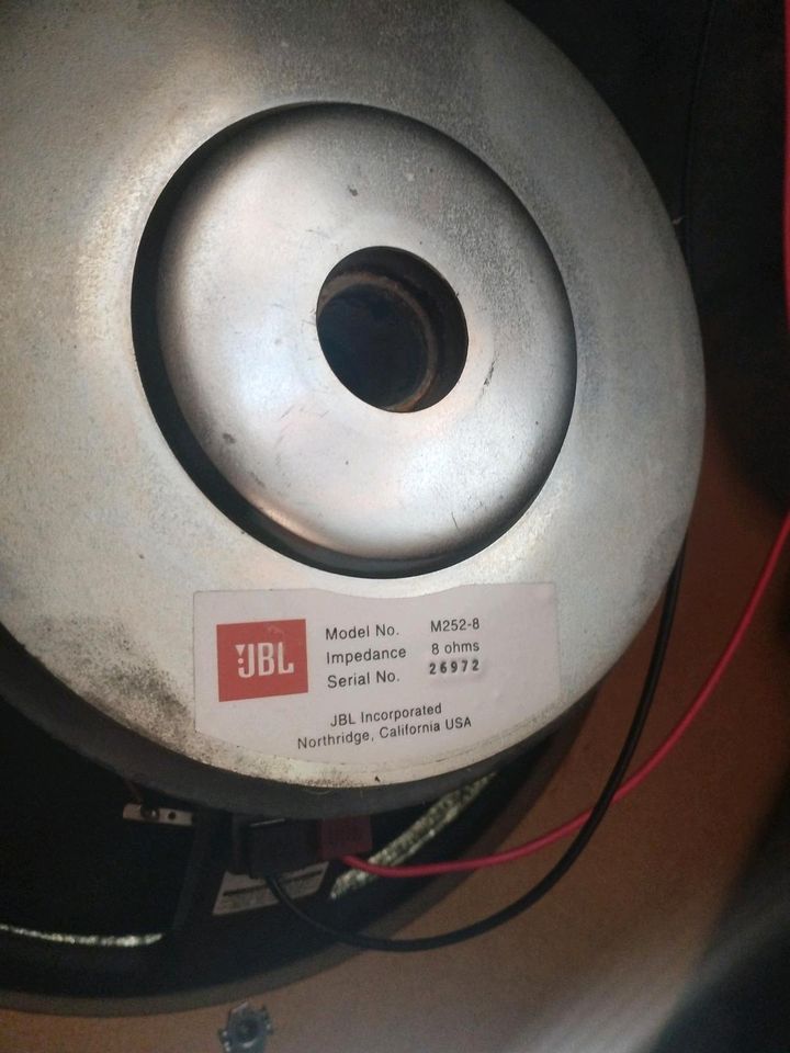 JBL PA komplett, 2xMR 205, 2x MR 822 in Hermannsburg