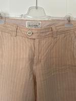 Esprit Hose Leinen 44 beige Nadelstreifen-Look Hessen - Weilmünster Vorschau