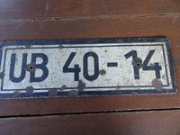 DDR Nummernschild  Oldtimer   3 Thüringen - Rositz Vorschau