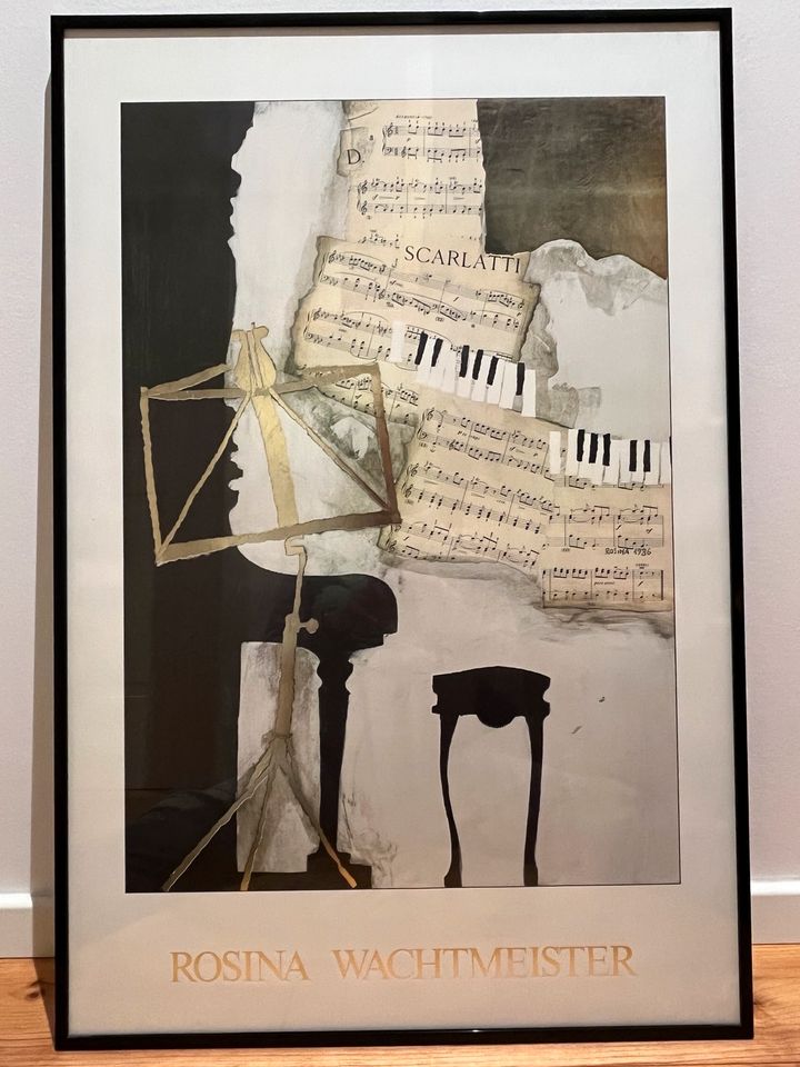 Poster Bild Piano Klavier Rosina Wachtmeister im Rahmen in Hungen