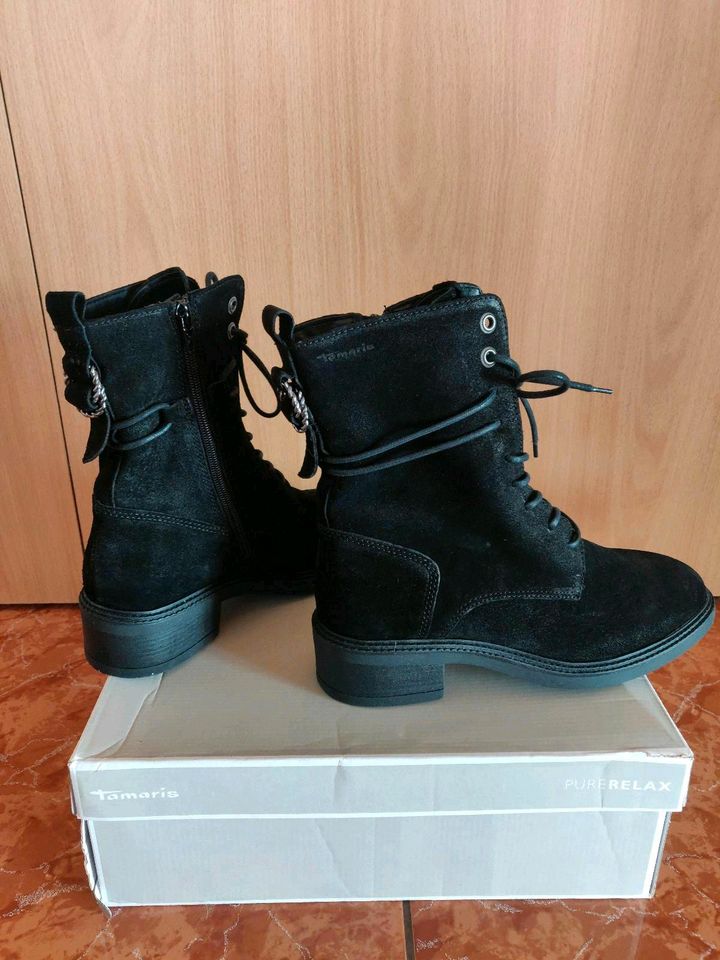 Damen Stiefel Stiefeletten Tamaris gr.38 NEU Winterstiefel in Kreßberg