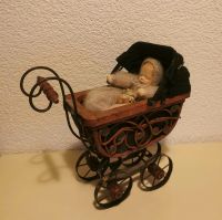 Kleine antike Puppe, Sugar Lump + Nostalgiekinderwagen + Teddy Bayern - Moosbach b. Vohenstrauß Vorschau