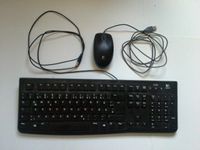 Verkaufe 1-neuwertige-LOGITECH-Tastatur-K 120 + Maus in schwarz! Bayern - Nördlingen Vorschau