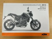 Bedienungsanleitung KTM 690 Duke 2012 3211788DE Baden-Württemberg - Ettlingen Vorschau