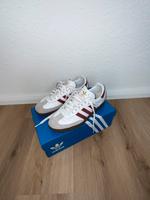 Adidas Samba 40 2/3 Sneaker Schuhe weiß burgunder Niedersachsen - Hameln Vorschau