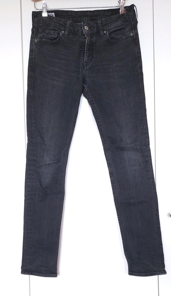 K.o.i Kings of Indigo Jeans 29 x 30 Schwarz Juno Mid Rise Slim in Leopoldshöhe