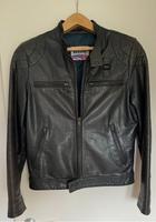 Blauer USA Lederjacke, Biker Stil, Größe M neuwertig München - Pasing-Obermenzing Vorschau