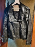 Schwarze Bikerjacke/ Lederjacke Esprit Gr L 40 Niedersachsen - Wollershausen Vorschau