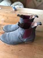 Lotta und Emil Chelsea Boots Leder Stiefelette 42 Schleswig-Holstein - Fleckeby Vorschau