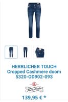 Herrlicher touch cropped Jeans Gr.32 (40 42) L  top Zustand Nordrhein-Westfalen - Hopsten Vorschau