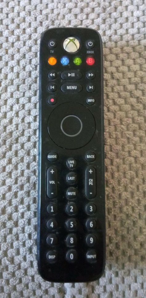 XBOX 360 MEDIA REMOTE Fernbedienung black 1493 Microsoft Original in Duisburg