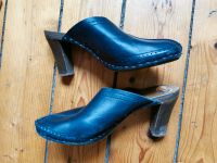 Leder Clogs mit Absatz Leder und Holz Berlin - Schöneberg Vorschau