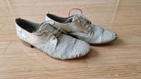 Schnürschuhe  Pailletten  Gr 39  gold/beige Baden-Württemberg - Igersheim Vorschau